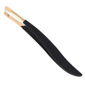 Achat direct pince à épiler à sourcils en acier inoxydable personnalisée de haute qualité Épilation efficace pour une utilisation en beauté et extension de cils - Product Image 1