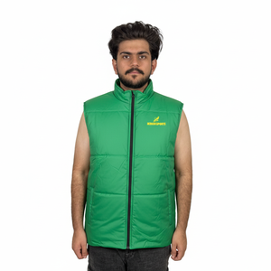 Nuevo Diseño de Chaleco Acolchado de Lona, Ligero, Sin Mangas, Personalizado, Informal, para Hombre, Impermeable, para Invierno - Product Image 1