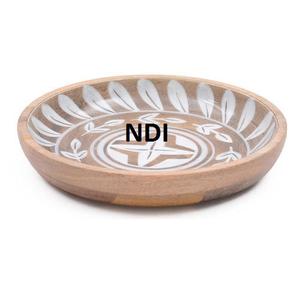 Bol en bois rustique de vente chaude pour servir de la salade pour le stockage des aliments dans la maison ou l'hôtel Vaisselle Accessoires de décoration - Product Image 6