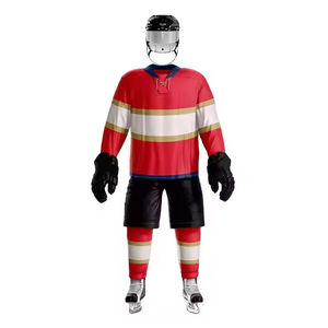 Etiqueta privada al por mayor uniforme de hockey sobre hielo mejor sublimación Multi 3 colores diseño uniforme de hockey sobre hielo nuevo diseño de alta calidad - Product Image 1
