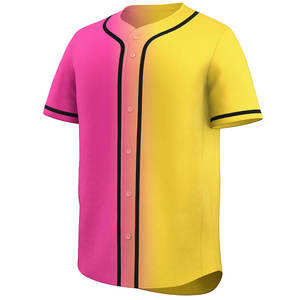Venta superior Uniforme de béisbol de diseño de buena calidad Uniforme de camiseta de béisbol de equipo más vendido - Product Image 2