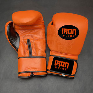 Prix d'usine Vente de gros Gants de boxe d'entraînement Matériau durable en cuir Évacuation de l'humidité Logo personnalisé - Product Image 3
