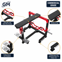 Gran Descuento: Máquina de Remo con Carga de Discos de 2.5MM de Alta Resistencia, con Almohadilla para Pecho y Barra de Agarre Múltiple para Gimnasios Comerciales y Entrenamiento de Fuerza