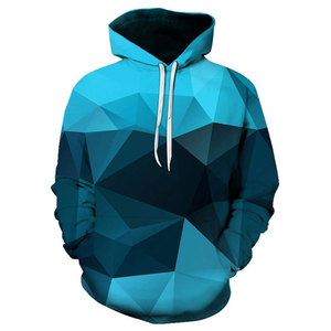 เสื้อฮู้ดพิมพ์ลาย3D ผ้าฝ้าย100% ออกแบบได้ตามต้องการสำหรับผู้ชายเสื้อฮู้ดผ้าฝ้ายธรรมดาระบายอากาศได้พิมพ์ลาย3D - Product Image 1