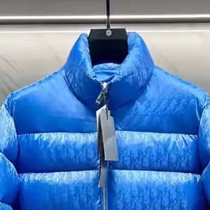 Veste matelassée personnalisée en vente chaude Choisissez la couleur Taille Ajoutez votre logo Collection d'hiver pour hommes Vestes à bulles - Product Image 3