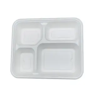 Contenitore per Pranzo Usa e Getta con 4 Scomparti - Product Image 1