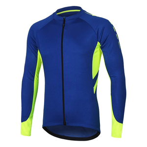 Maillot de cyclisme personnalisé à manches courtes pour homme, panneaux en maille respirante, fermeture éclair intégrale, OEM, étiquette privée disponible - Product Image 1