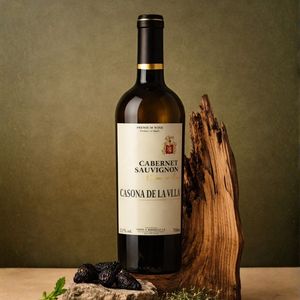 Casona de la Villa, Vino Tinto Cabernet Sauvignon Añejado en Roble, 100% Cabernet Sauvignon, 13% ABV, 4 Meses de Añejamiento en Roble, Vino Tinto Español - Product Image 2