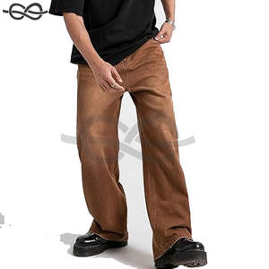 Hommes Baggy Jean Vintage Hip Hop Jeans Casual Dance Skateboard Denim Pantalon Streetwear Mode Loose Fit Trendy Urban Style - Product Image 3