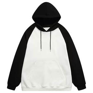 Venta al por mayor de moda personalizada para Hombre Sudaderas con capucha de dos colores sudadera sudaderas con capucha - Product Image 5