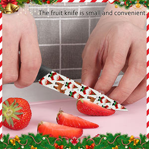 Juego de Cuchillos de Cerámica Profesionales para Caza, 8 Piezas, Supervivencia al Aire Libre, Duraderos, Ambidiestros, Mango de Plástico, Precio de Fábrica, Envío Gratis - Product Image 6