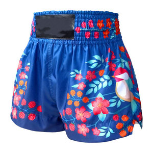 Pantalones cortos MMA ligeros, logotipo personalizado, ropa de artes marciales elástica Premium, tarifas baratas de fábrica para boxeo - Product Image 3