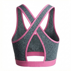 Soutien-gorge de sport sans couture pour femmes, dos croisé, pour le yoga, le fitness et la salle de sport - Product Image 3