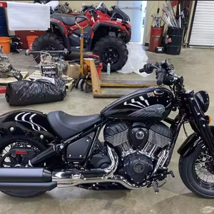 Motocicleta Indian Cruiser Chief Bobber ABS 2025, Color Negro Metálico, Lista para Usar, en Venta - Product Image 1