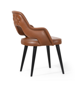Chaises de bar modernes et luxueuses, confortables, en bois massif, nouveau modèle, meubles de haute qualité pour la maison, bar, cuisine, salon, hôtel, école - Product Image 3