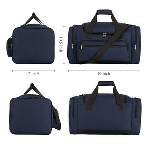 Sacs de voyage pour hommes et femmes avec plusieurs poches, poignée supérieure, sac de week-end, bagages à main pour voyager, sacs de voyage en vente - Product Image 5