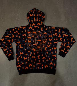 Sudaderas con Diseño Naranja Sublimado y Bordado, Fabricante Profesional, Ropa de Alta Calidad Personalizada y a la Moda - Product Image 2