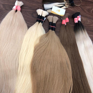 Venta al por mayor de alta calidad 28 \ "y 26 \" Deep Wave Extensiones de cabello camboyano 8 \ "Paquetes de cabello de longitud elástica - Product Image 1