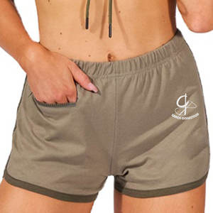 Pantaloncini da Yoga a vita alta da donna nuovi arrivi ad asciugatura rapida e pantaloncini da Peking traspiranti personalizzati per sole donne - Product Image 1