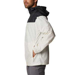 Veste coupe-vent personnalisée pour course d'hiver imperméable avec fermeture à glissière grande taille pour l'entraînement en plein air veste coupe-vent pour homme - Product Image 6