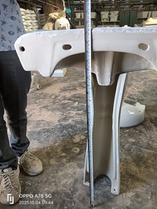 ชุดอ่างล้างหน้าแบบแท่นวางอ่างล้างแบบโมเดิร์นก๊อกน้ำหลุมเดียวทรงรี - Product Image 5