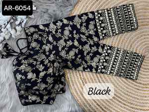 ชุดคอลเล็คชั่นเสื้อสตรีสำหรับงานปาร์ตี้ชุดส่าหรีแบบใหม่ - Product Image 4