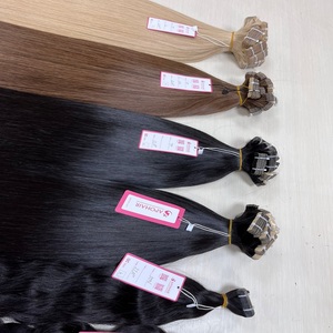 Extensions de cheveux humains à clips APOHAIR, qualité vierge Remy, naturelles, ondulations profondes, double trame chinoise, vente en gros, livraison DHL FEDEX - Product Image 1