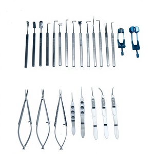 Juego de Instrumentos de Microcirugía para Cataratas, Juego de Instrumentos Oftálmicos de Titanio para Cirugía Ocular, Instrumentos Oftálmicos de Acero Inoxidable - Product Image 1