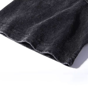 Logo personnalisé Vintage 250 GSM coton lourd lavé à l'acide T-Shirt séchage rapide respirant surdimensionné coupe décontractée Street Wear solide - Product Image 5