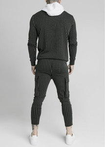 ชุดเสื้อฮู้ดผ้าฝ้าย100% ใส่ได้ทั้งชายและหญิงชุดวอร์มชุดใส่วิ่งและมีฮู้ดชุดวอร์มผ้าคอตตอนแบบกำหนดเองโลโก้3D พิมพ์ลายพัฟกำหนดเอง - Product Image 5