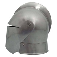 Casque Sir Ulrich en métal antique, réplique artisanale découpée au laser pour reconstitutions historiques et collectionneurs