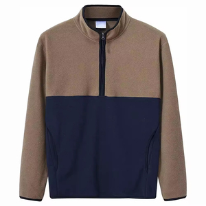 2025-26 Latest <b>Sweatshirts</b> Custom Wholesale Hip Hop Street Wear Oversized <b>Men</b> Long Sleeve <b>Men</b> <b>Half</b> <b>Zip</b> <b>Sweatshirts</b> for <b>Men</b> - Product Image 3