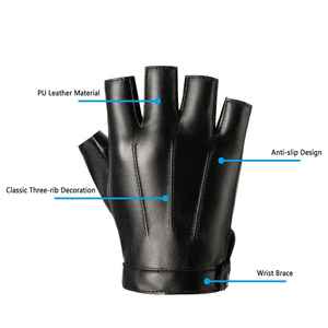 Gants de fitness antidérapants très exigeants pour la gymnastique Gants d'haltérophilie en cuir personnalisés pour l'entraînement Service OEM Gants de fitness pour la gymnastique - Product Image 3