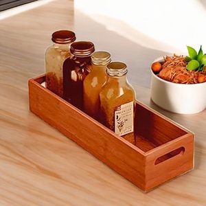 Bandeja de Servicio de Madera MDF de Primera Calidad, Decoración para el Hogar y el Desayuno, Decoración Natural para Servir, Disponible para Restaurantes y Cafeterías - Product Image 6