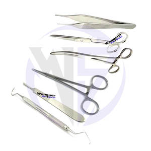 Kit de Disección de Cirugía General, Juego de Instrumentos Quirúrgicos Manuales con Tijeras, Pinzas Hemostáticas y Herramientas Esenciales, Proveedor Wenquar - Product Image 6