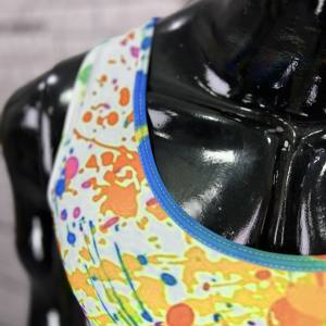 เสื้อกล้ามมวยปล้ำสำหรับผู้ชายผู้หญิงและเด็กเสื้อกล้ามมวยปล้ำแบบปรับแต่งได้ - Product Image 5