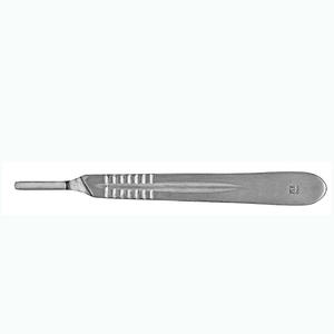 Instrument chirurgical personnalisable à poignée de scalpel en acier inoxydable professionnel de haute qualité avec source d'alimentation manuelle de marque privée - Product Image 1