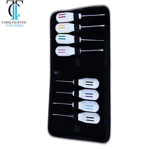 ชุดเครื่องมือถอนฟันแบบ Luxating Elevators สำหรับการผ่าตัดช่องปาก ทำจากสแตนเลส - Product Image 5