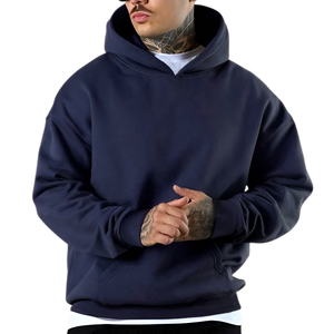 Sudadera con Capucha Completa para Hombre, Diseño de Sublimación, 100% Poliéster, Tejido de Punto, Novedad de Invierno - Product Image 1