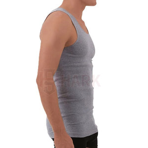 Camiseta sin mangas informal para hombre con servicio de OEM, último diseño, tejido de punto transpirable de gran tamaño, precio bajo de fabricante alto - Product Image 4