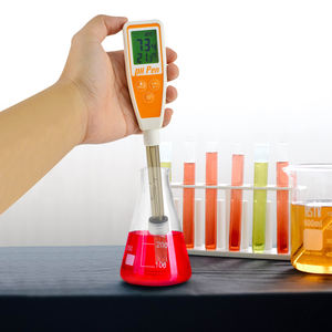 Stylo pH-mètre numérique étanche IP65 à pointe fine pour aliments et produits laitiers, sonde longue de 132 mm pour contenants étroits, tests agricoles - Product Image 4