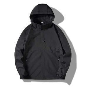 Vestes homme Softshell avec extérieur imperméable et veste à capuche réglable pour homme Fit - Product Image 3