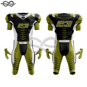 Color personalizado uniforme de fútbol americano de buena calidad uniforme de fútbol americano de Calidad única al por mayor de fútbol personalizado - Product Image 2