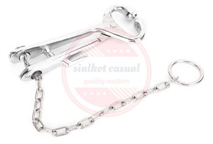 ที่มีคุณภาพสูงวัวจมูกผู้ถือวัวเครื่องมือสัตวแพทย์ทําเองสแตนเลสผู้ถือวัวโซ่ - Product Image 3