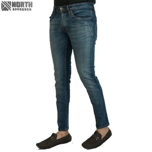 Date 2025 Durable hommes Denim jean hiver automne décontracté séchage rapide léger couleur personnalisée OEM Service - Product Image 1