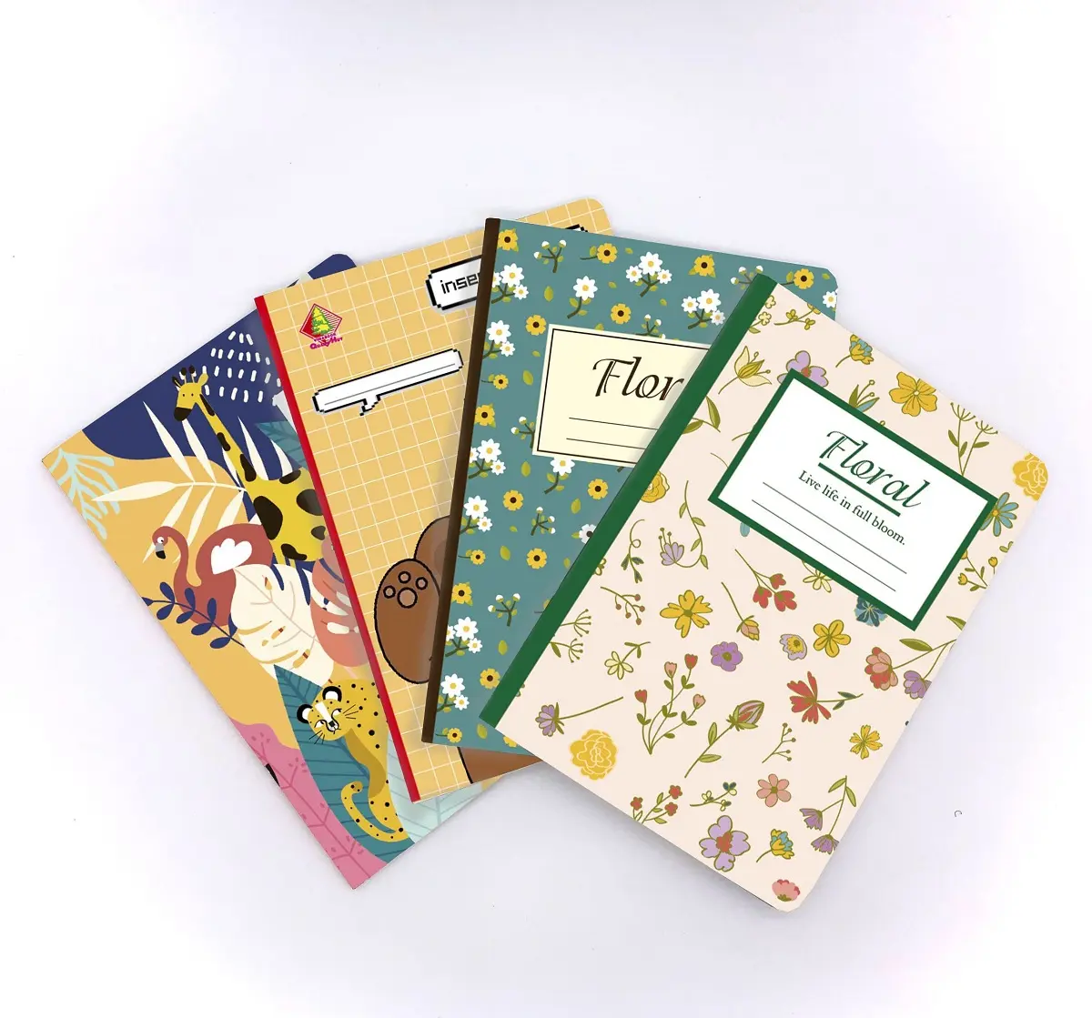 Printed Style French Line Exercise Notebook for School Student custom notebook Made In Vietnam High Quality