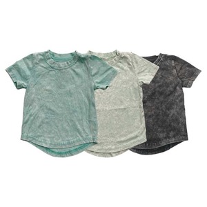 100% algodón de alta calidad 250 Gsm camiseta Vintage lavada con ácido de gran tamaño para hombres camiseta con diseño de impresión de piedra en blanco personalizada para hombres - Product Image 6