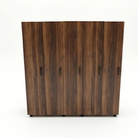 Meuble de classement multifonctionnel en verre blanc minimaliste pour bureau à domicile ou usage commercial, écologique, 7 tiroirs, serrure à clé, ARSU Office