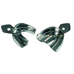 Plateau d'empreinte dentaire en acier inoxydable de haute qualité, modèle standard, avec alimentation manuelle, certifié CE ISO, Narham Enterprises - Product Image 4