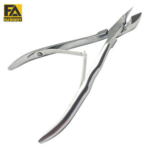 Pince à ongles à cuticules motif russe Double ressort finition polonaise acier inoxydable produits de qualité supérieure - Product Image 4